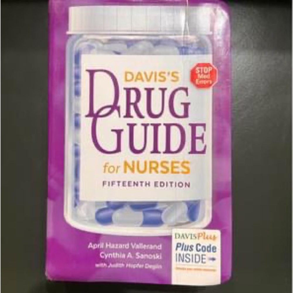 Drug guide book